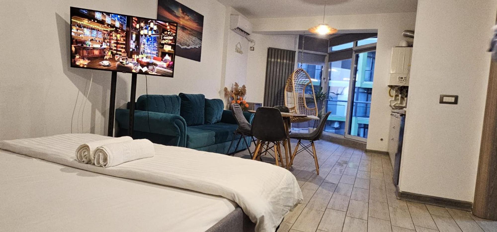 Luxury Suite Alezzi Beach Apartment Piscina Incalzita Sauna Jacuzzi Parking Năvodari Esterno foto